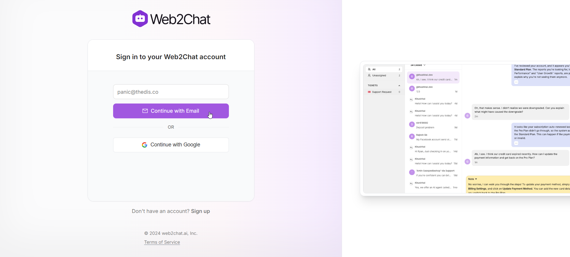 Getting Started with Web2Chat | Web2Chat Help Center